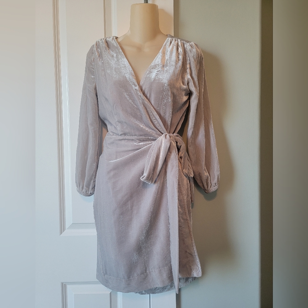NWT J crew velvet dress